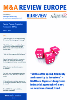 Cover M&A REVIEW EUROPE - Vol. 3/2021
