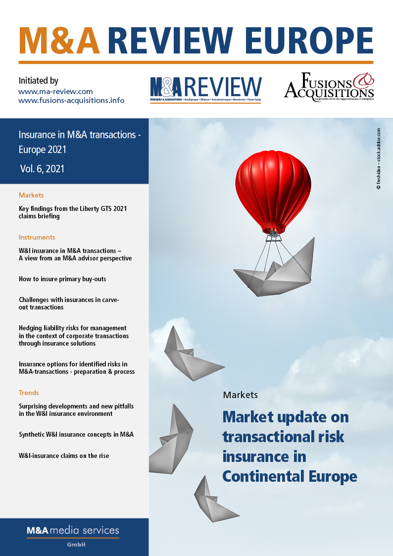 Cover M&A REVIEW EUROPE Vol. 6, 2021